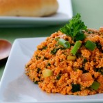 Kisir is a savory bulgur salad that can be a snack or a side dish